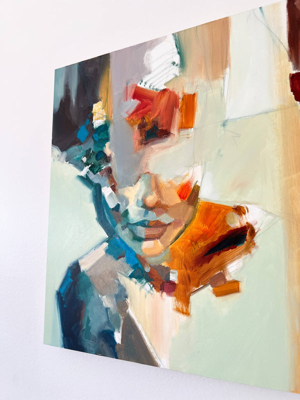 "Down The Avenue" Original Oil Painting