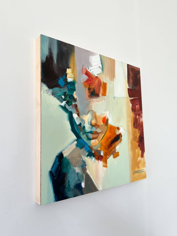 "Down The Avenue" Original Oil Painting