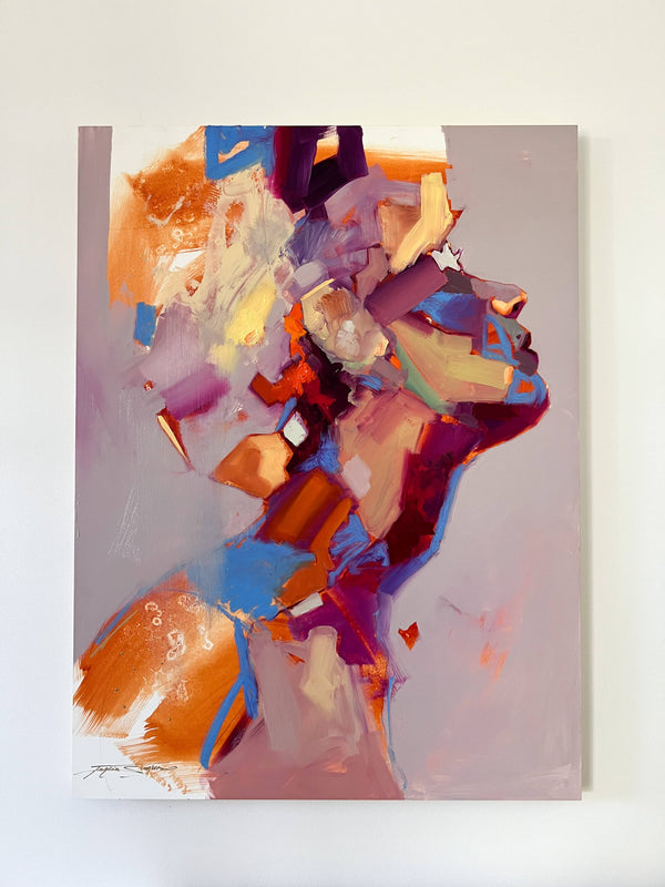 "Head In The Clouds" Original Oil Painting