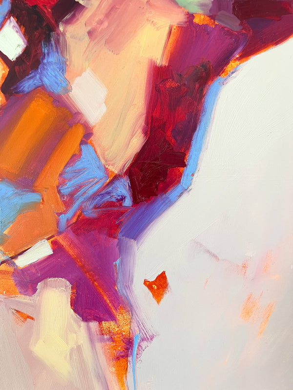 "Head In The Clouds" Original Oil Painting