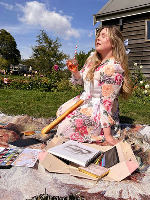 "Beyond The Horizon" Woven Tapestry