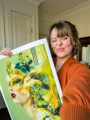 "All Paths Lead To Where You're Meant To Be" Fine Art Print