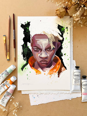 "Ekko" Original On Paper