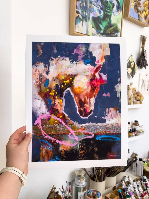 "Autumn Ride" Fine Art Print