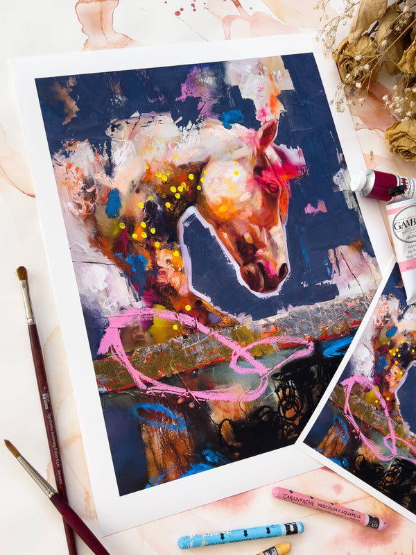 "Autumn Ride" Fine Art Print