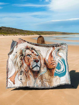 "Beyond The Horizon" Woven Tapestry