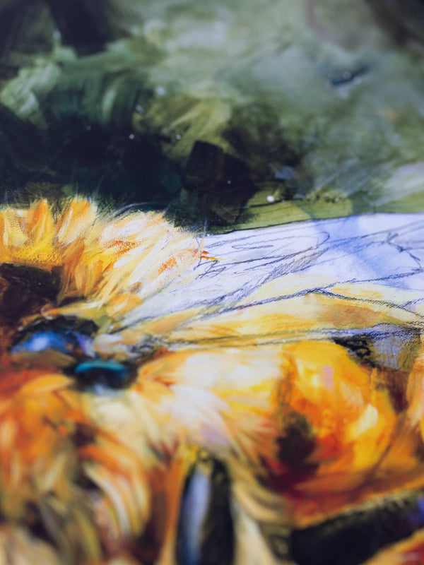 "Chasing The Flowers" Fine Art Print