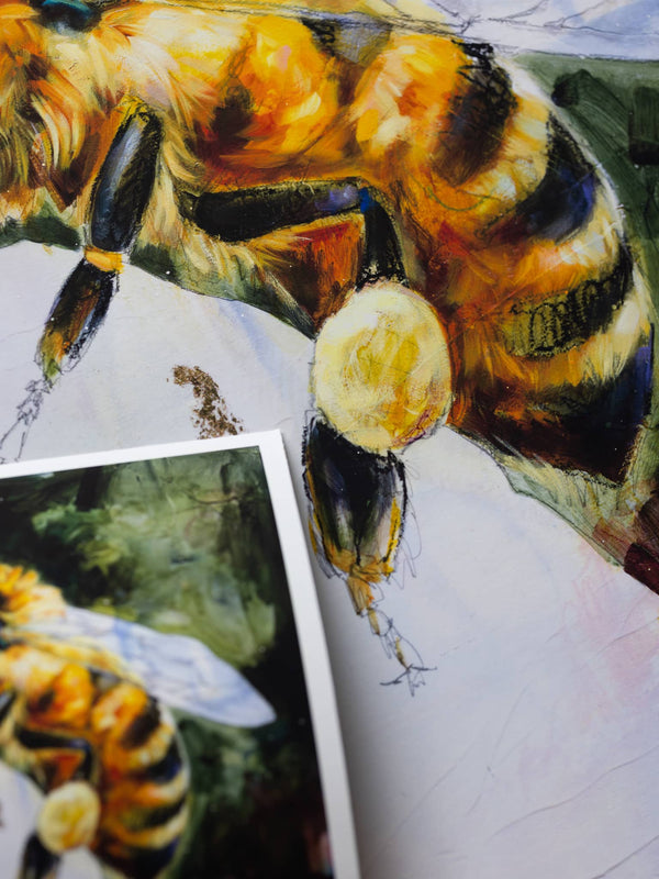 "Chasing The Flowers" Fine Art Print