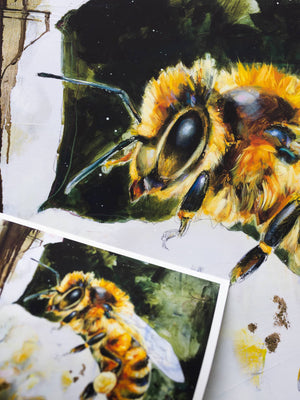 "Chasing The Flowers" Fine Art Print