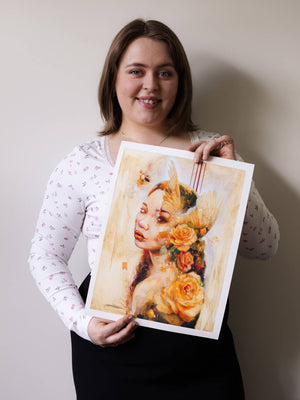 "Strong Heart" Fine Art Print