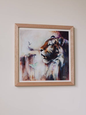 "Tentative" Fine Art Print