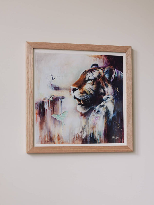 "Tentative" Fine Art Print