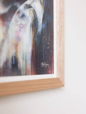 "Tentative" Fine Art Print