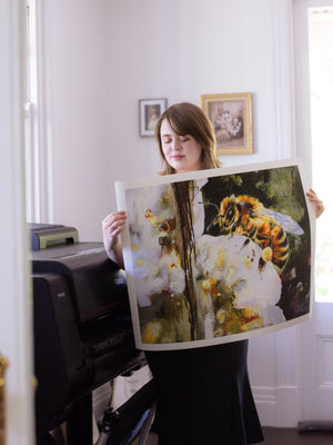 "Chasing The Flowers" Fine Art Print