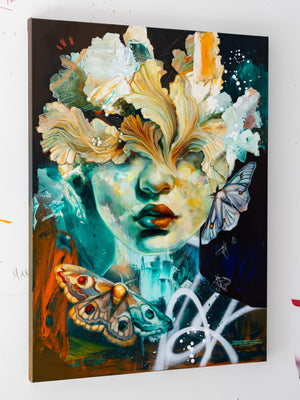 "Look For The Light" Original Oil Painting