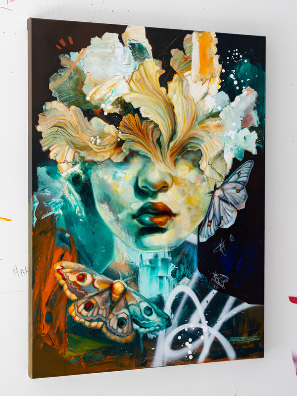 "Look For The Light" Original Oil Painting