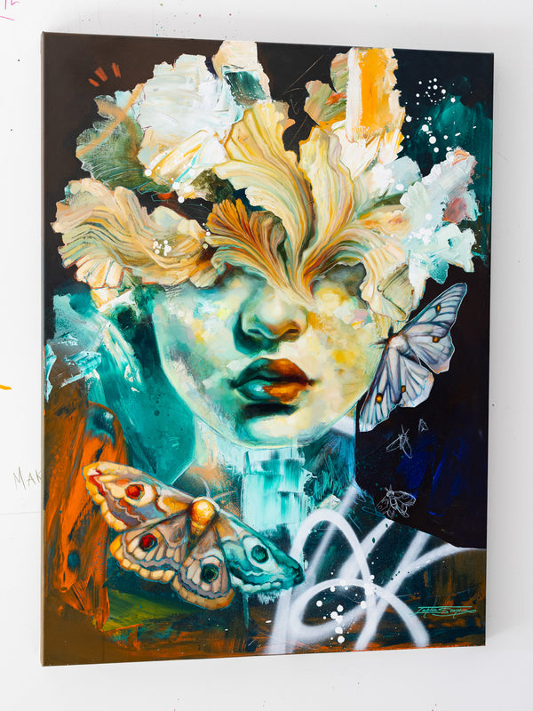 "Look For The Light" Original Oil Painting