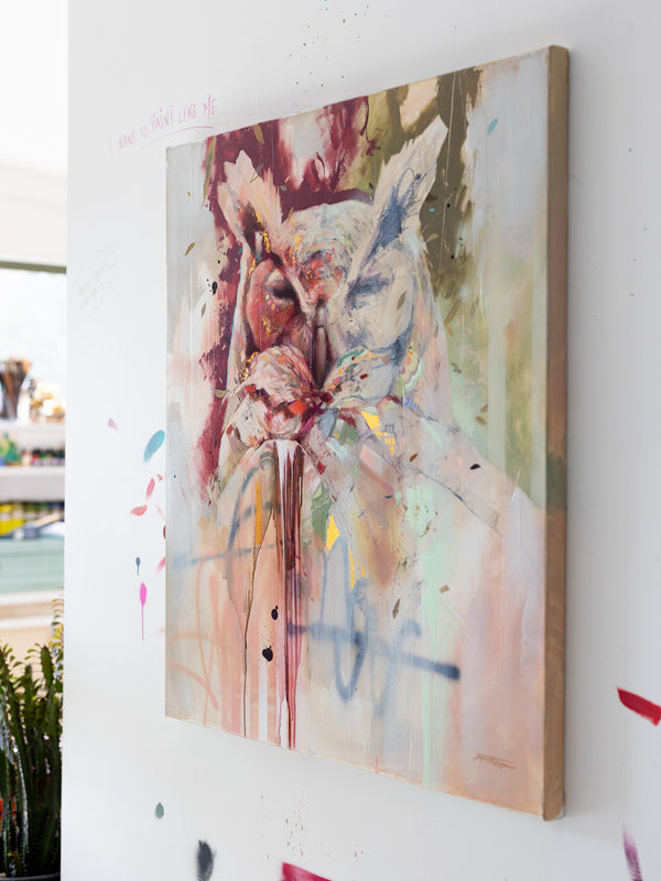 "Dolce Far Niente" Original Oil Painting