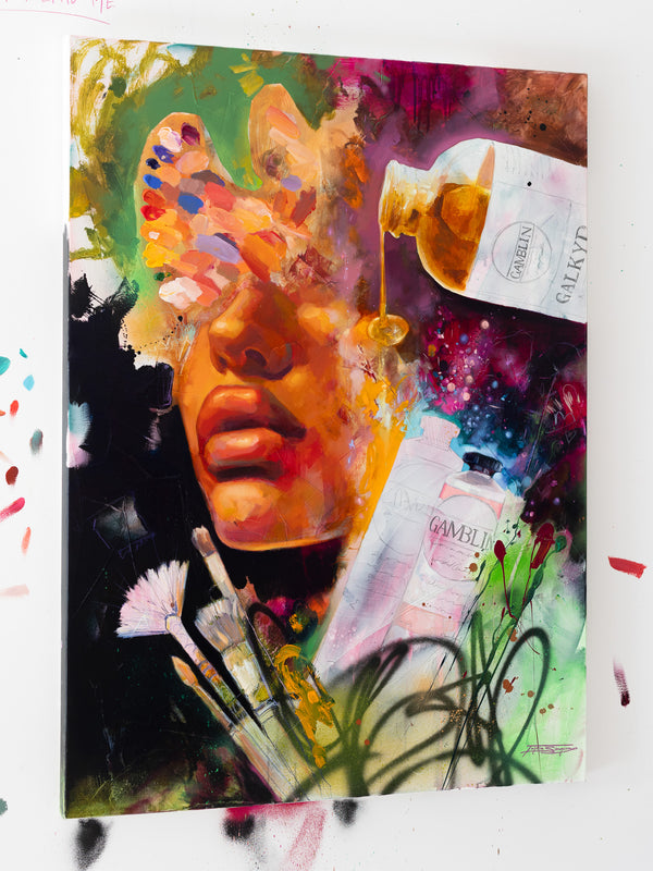 "The Right Path" Original Oil Painting