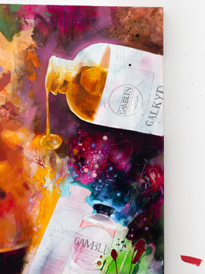 "The Right Path" Original Oil Painting
