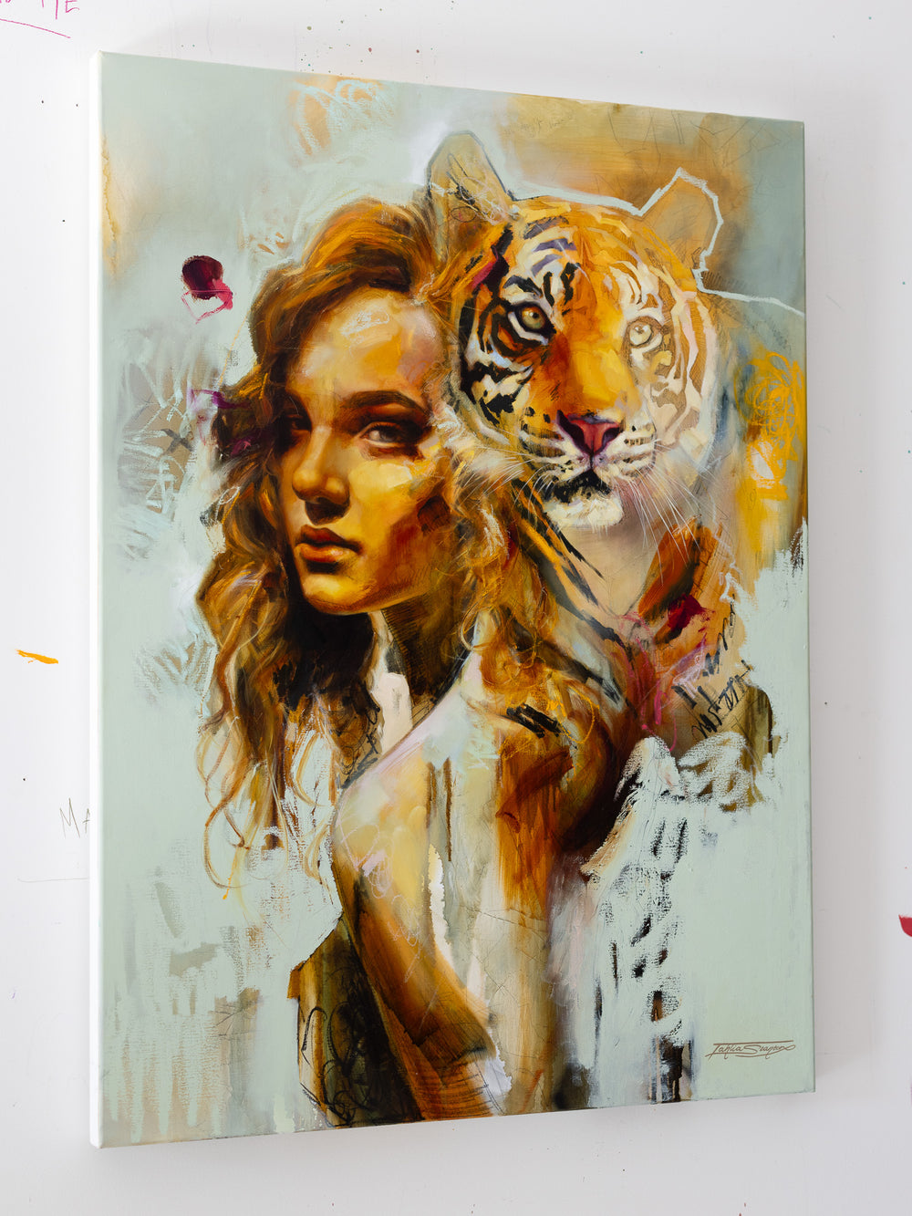 "Untamed" Original Oil Painting