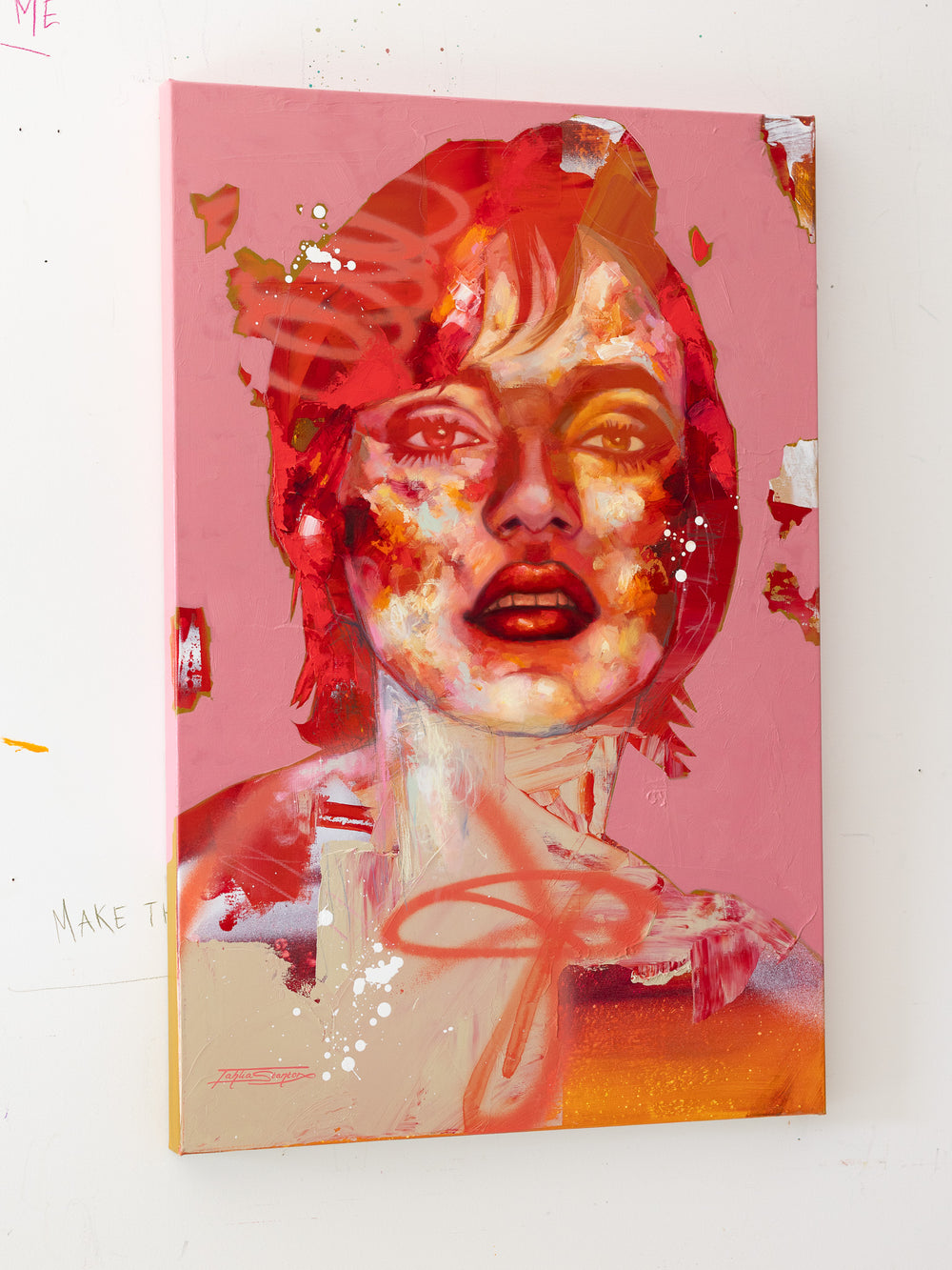 “Cherry Bomb” Original Oil Painting
