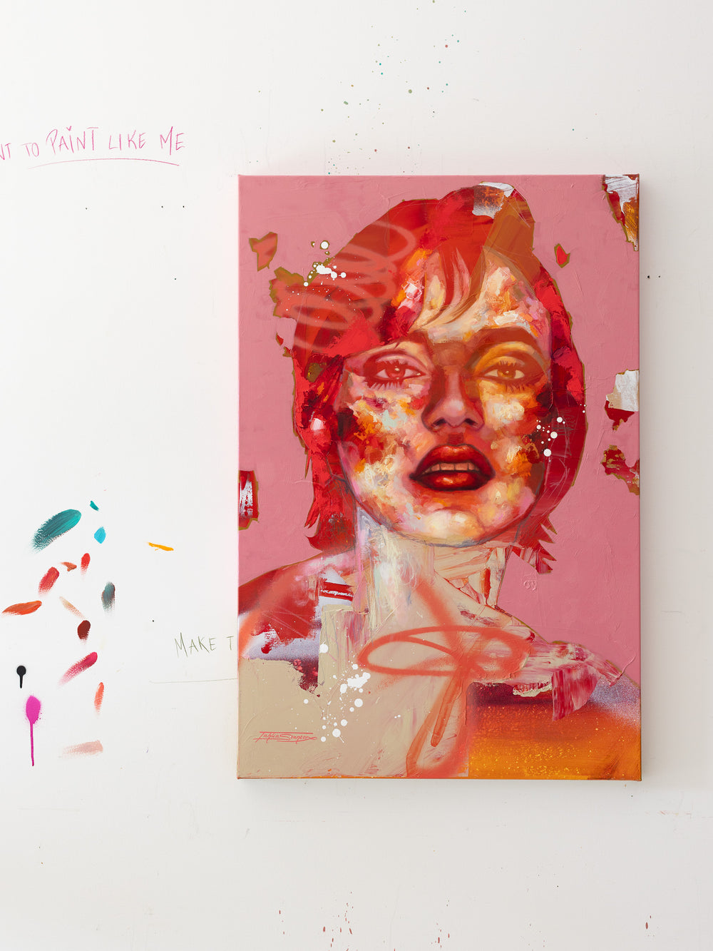 “Cherry Bomb” Original Oil Painting