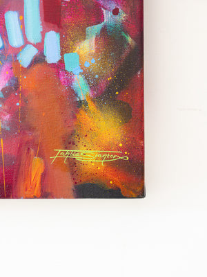 “Kiss The Flame” Original Oil Painting