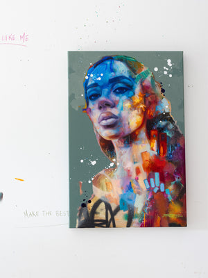 “Kiss The Flame” Original Oil Painting