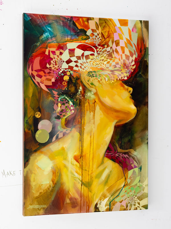 “Within The Pattern” Original Oil Painting