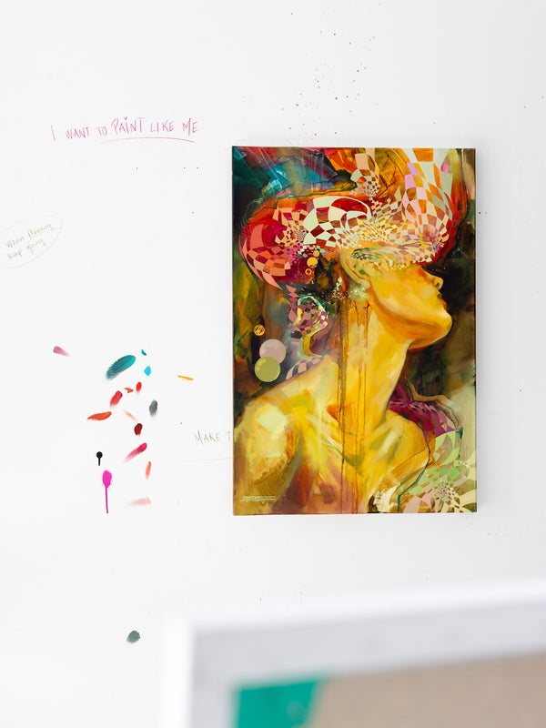 “Within The Pattern” Original Oil Painting