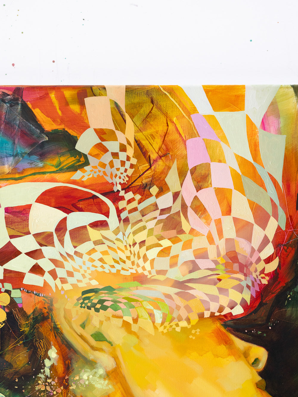 “Within The Pattern” Original Oil Painting