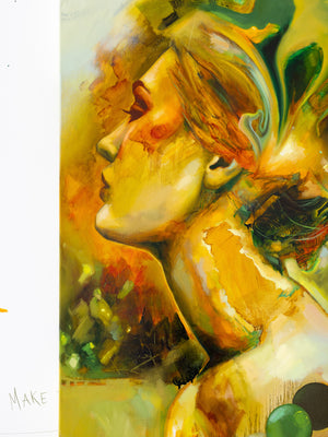 “Oh, To See You Grow” Original Oil Painting