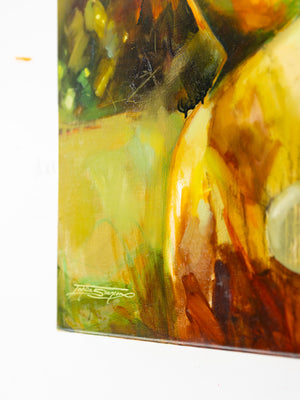 “Oh, To See You Grow” Original Oil Painting