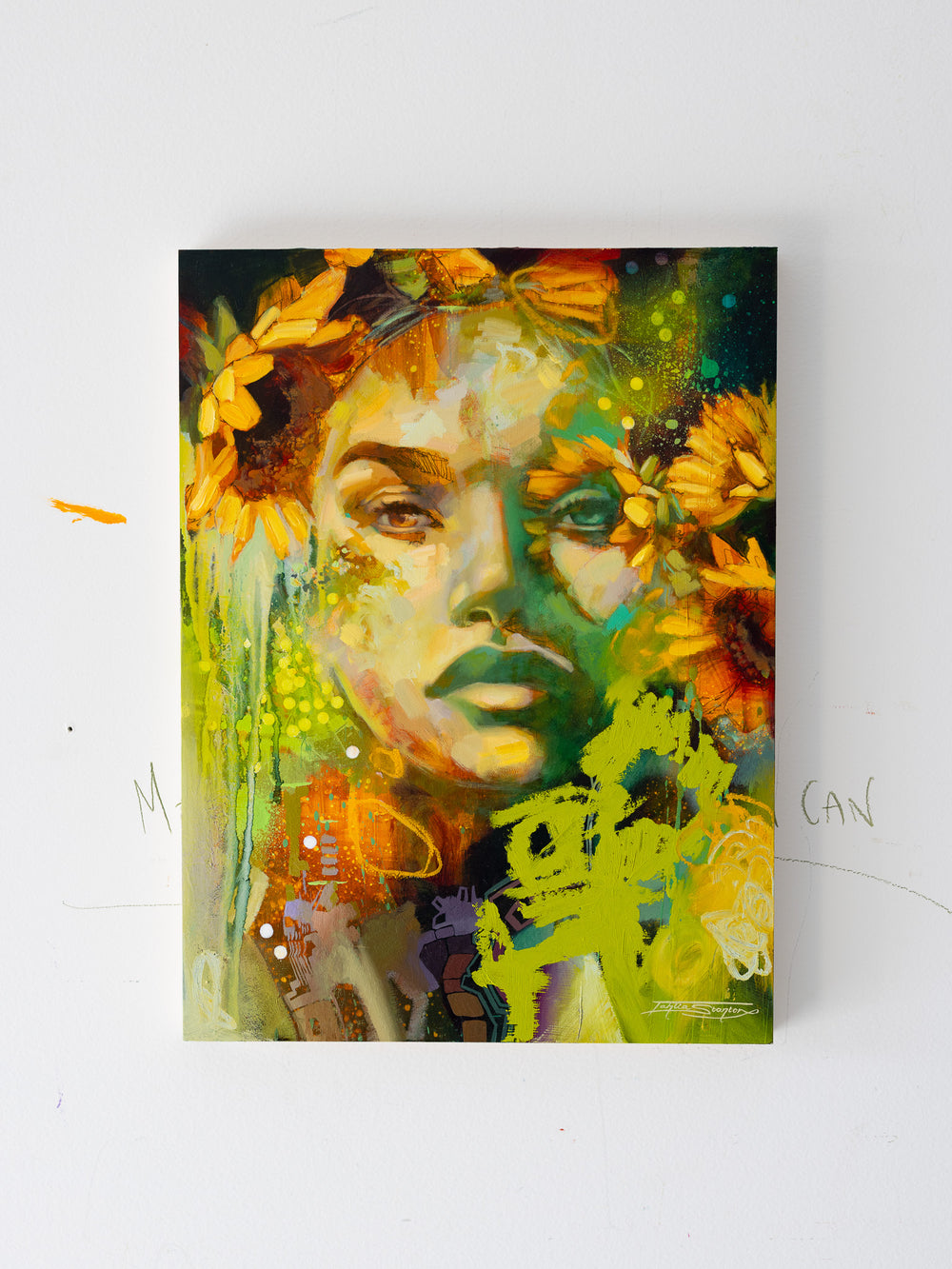 “In Full Bloom” Original Oil Painting