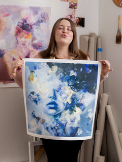 "Forget-Me-Not" Fine Art Print