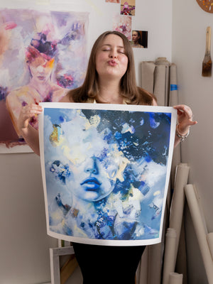 "Forget-Me-Not" Fine Art Print