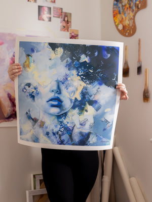 "Forget-Me-Not" Fine Art Print