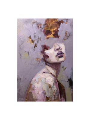 "Waking The Lavender" Original Oil Painting