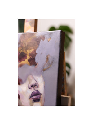 "Waking The Lavender" Original Oil Painting