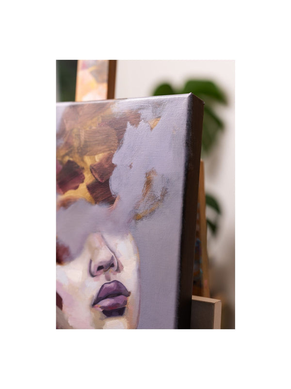 "Waking The Lavender" Original Oil Painting