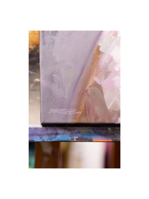 "Waking The Lavender" Original Oil Painting
