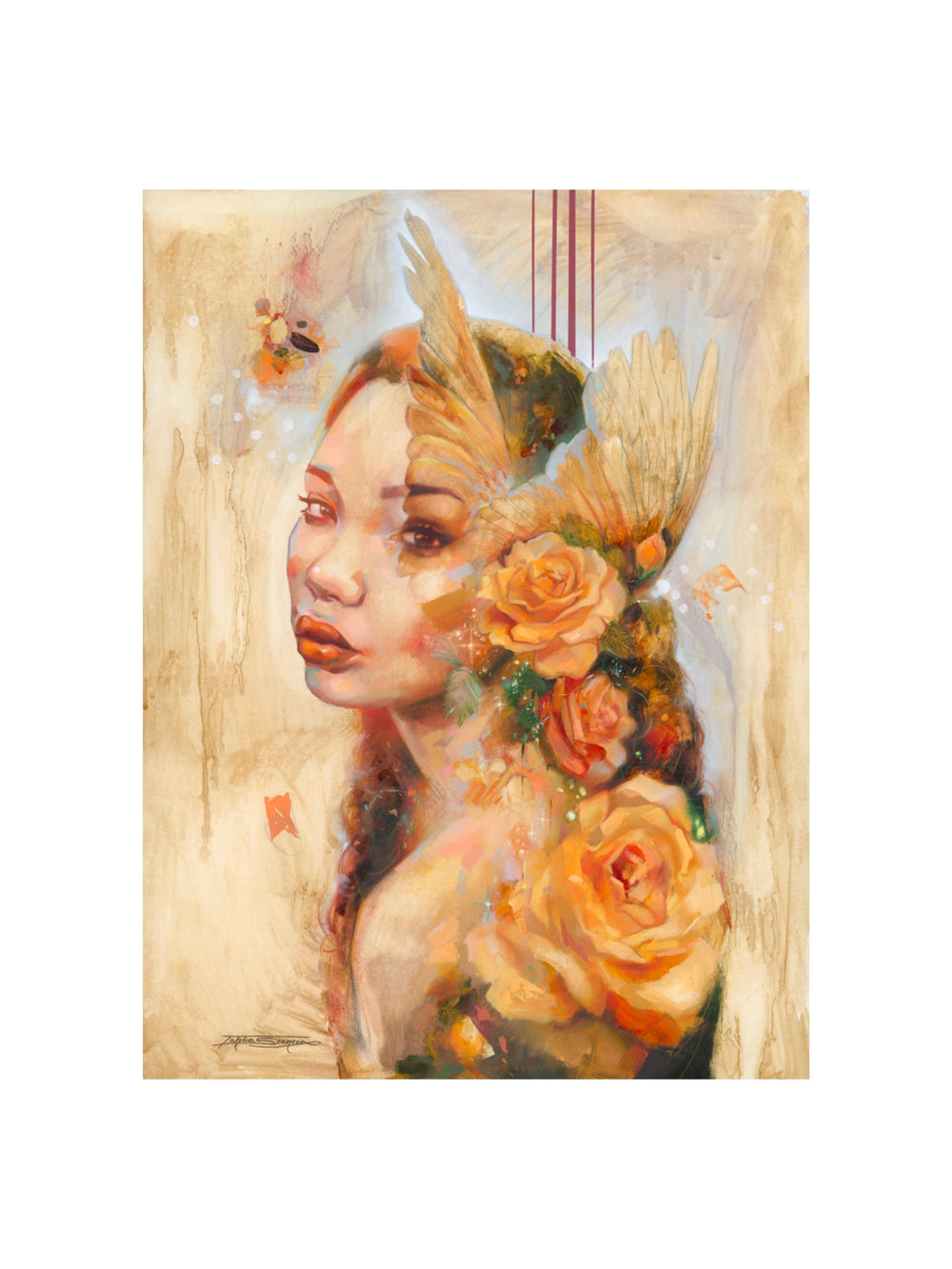 “Strong Heart” Original Oil Painting