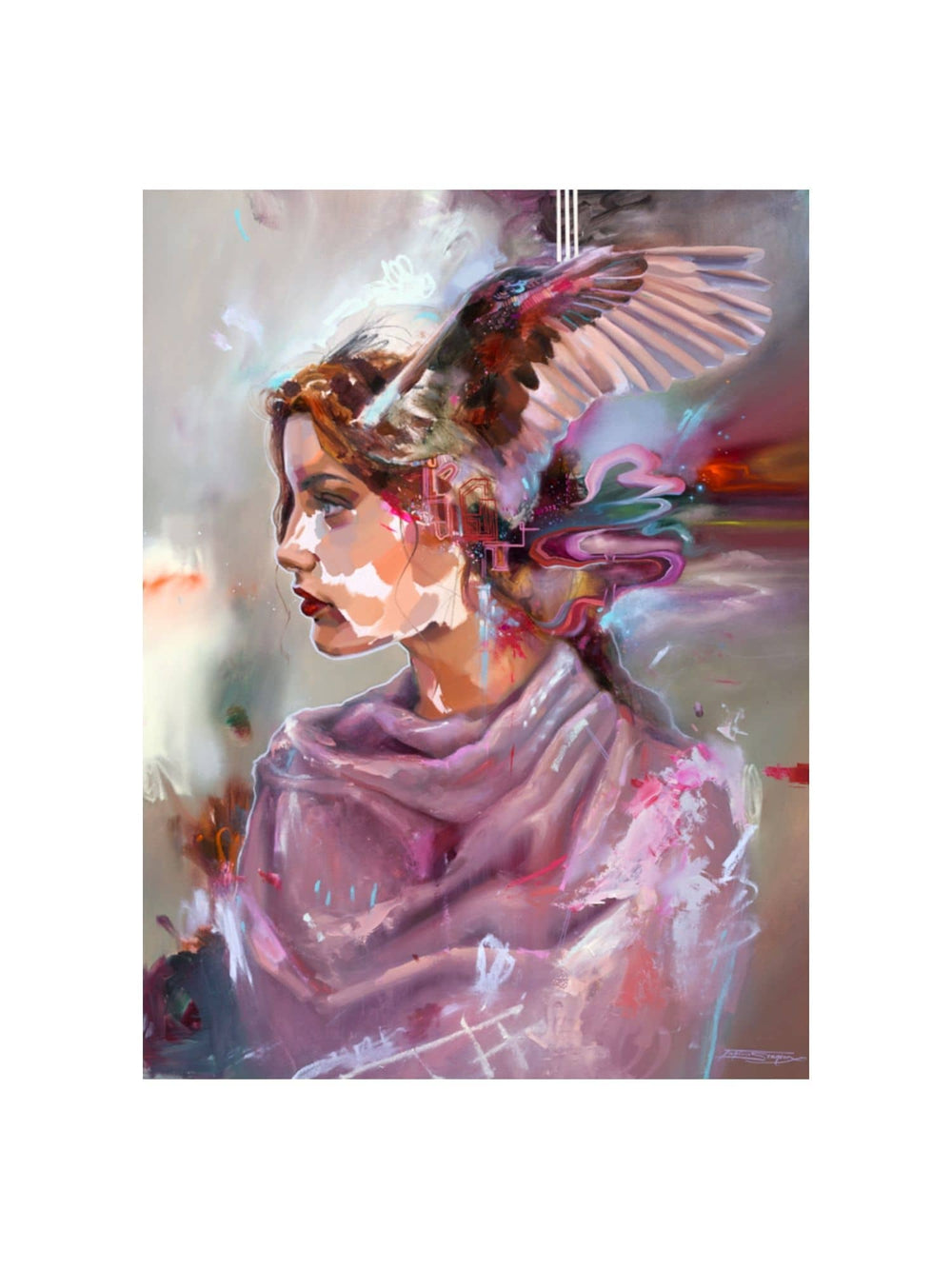 "Bright Future" Original Oil Painting