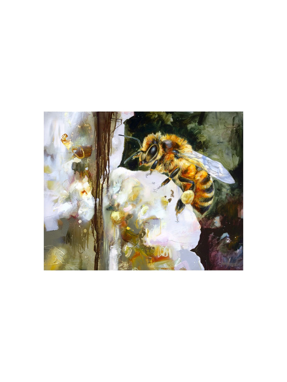 “Chasing The Flowers” Original Oil Painting