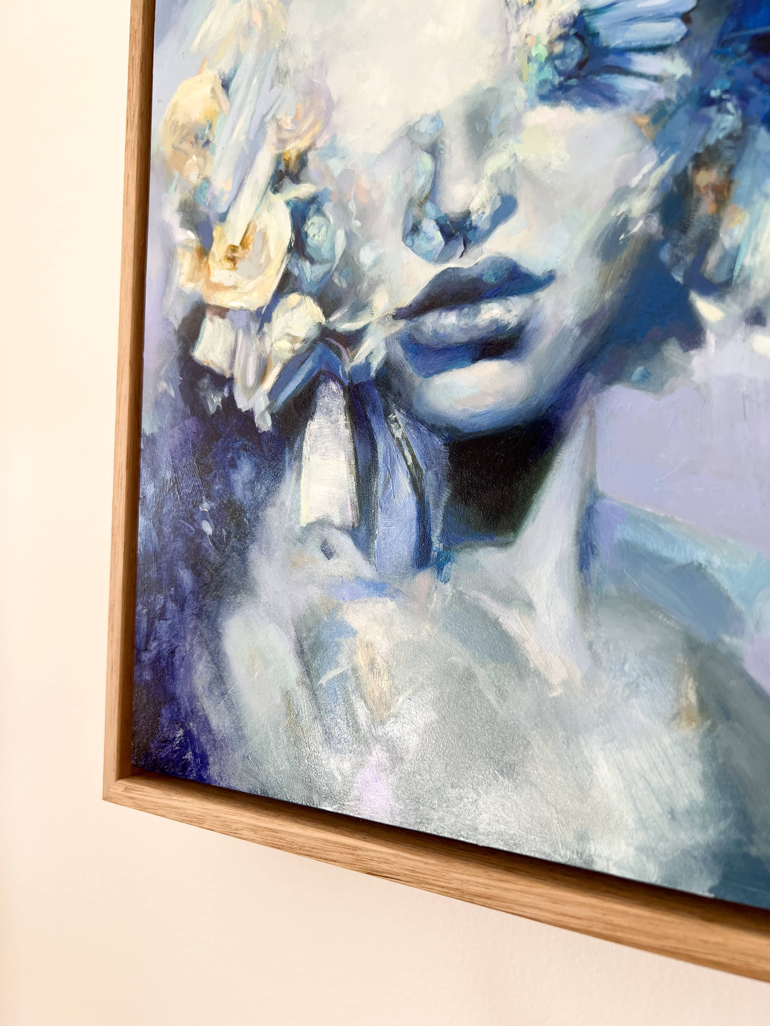 白昼夢 P8 油彩画 人物画 oil painting art - メルカリ