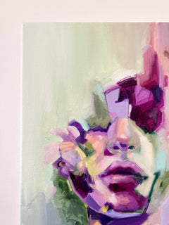 "Lavender Brie" Original Oil Painting