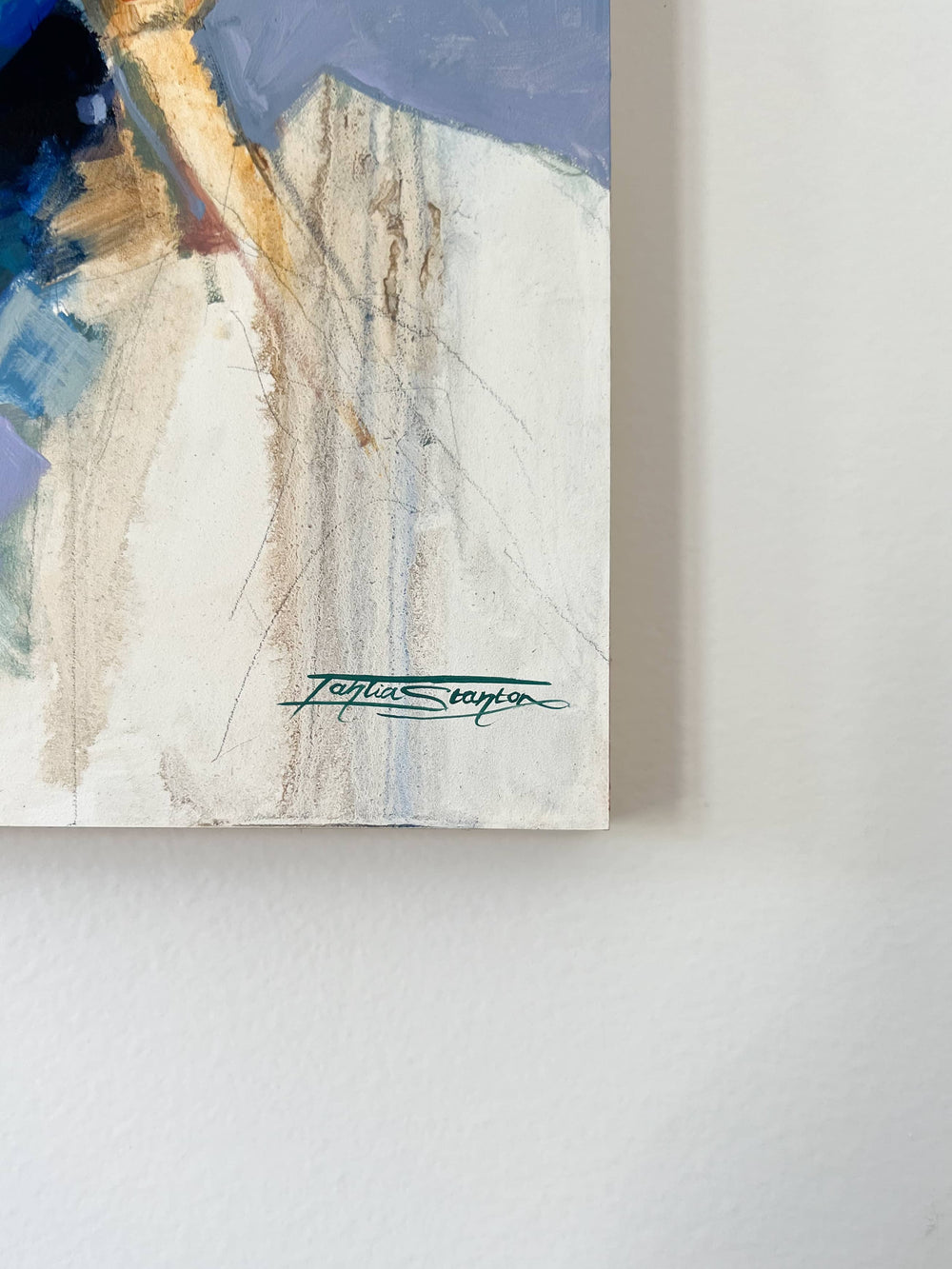 "Touched So Gently" Original Oil Painting