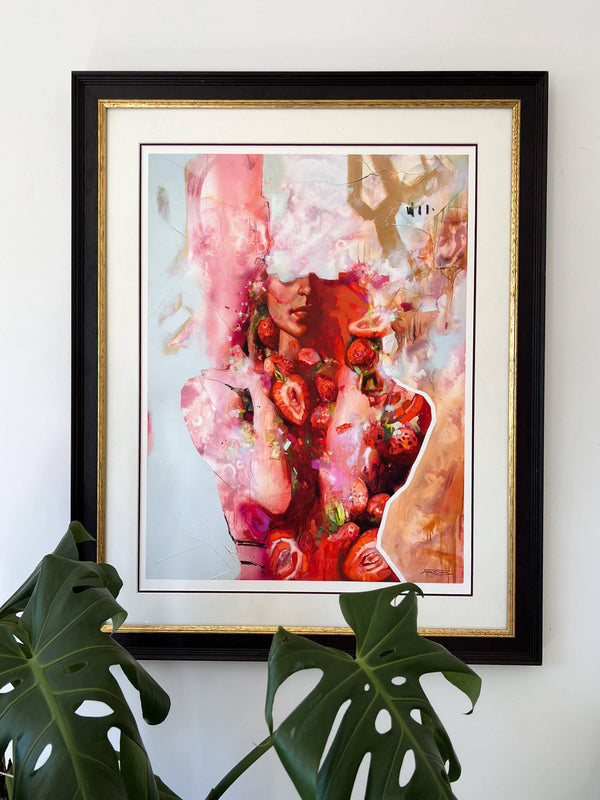 "Strawberry Jam" Fine Art Print