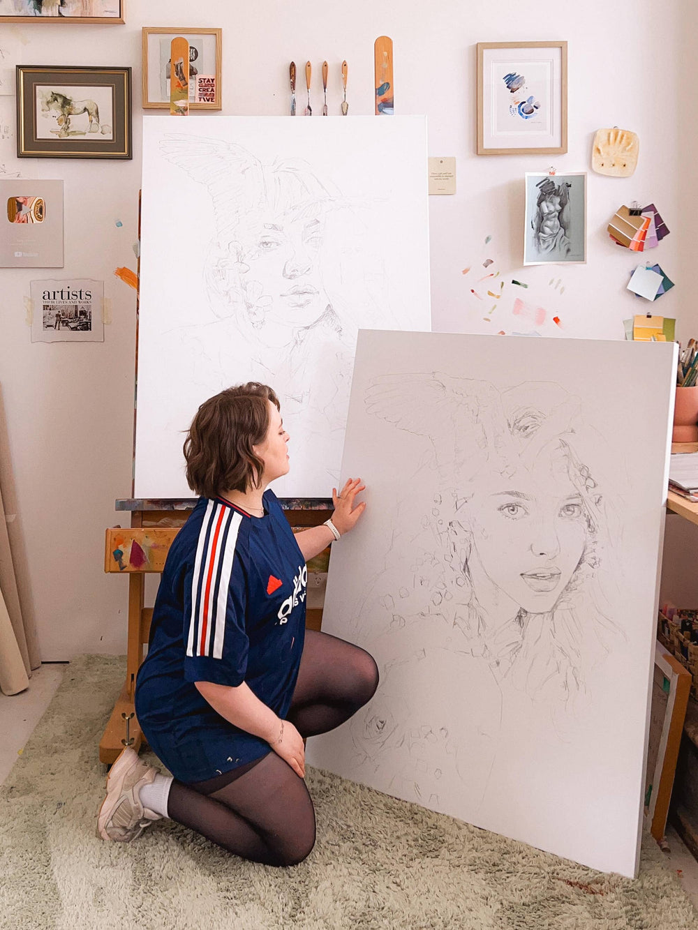 "Sing To Me" Original Oil Painting